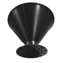 Ice Scraper Shovel Cone Shaped Car Windshield Snow Remover (01-04 Black)