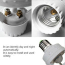 2pcs Remote Control Light Lamp Socket E27 Bulb Base Holder, Light Switch Kit,