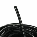 4 / 7mm Sprinkler System Laying Tube Irrigation Pipe Black 20m