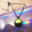 Painting Black Cat Necklace For Pets Lovers Cat Pendant New Jewelry With Ea M6W3