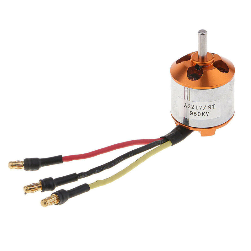 Brushless Motor A2217 950KV for Fixed Wing Motor Accessory 10'' 11'' Propeller