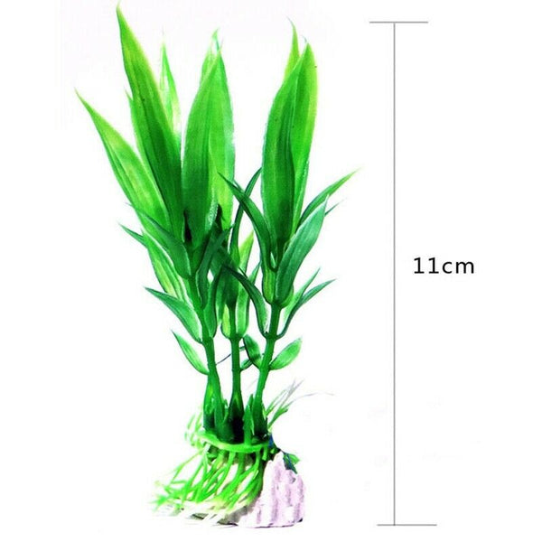 10PCS Aquarium Decorative Plastic Aquatic Plastic Aquarium Color Mixing Ran