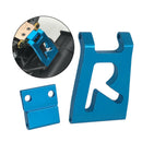 1/12 Scale RC Car Trunk Rear Tailgate Guard RC Car Spare Parts Blue