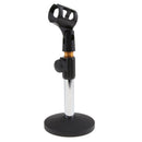 Stainless Steel Microphone Stand Desktop Microphone  Rack for Conference C