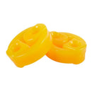 Rubber 2 Holes Race Car Muffler Exhaust Hanger Bushing 2 Pcs