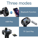 Baseus Lcd Display Fm Transmitter Car Charger Dual Usb Phone Charger Handsf