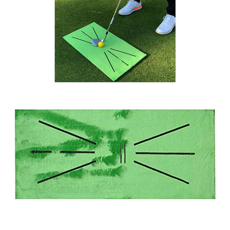 Golf Training Mat Game 60x30cm Practice Rug Training Aid Batting Mat Gift
