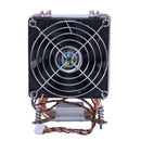 1X(Lanshuo Pure Copper 4 Heat Pipe Thermal Processor Cooler For Lga /1150 /