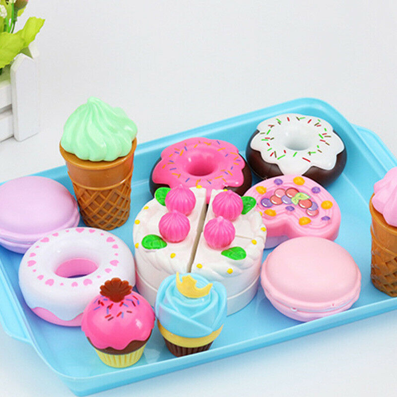 Pretend Play Early Education Children'S Kitchen Toys Plastic Simulation Foo R8M5