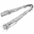Metallic Foil Fringe Door rain Curtains Party Christmas Wedding Photo Booth T7K6
