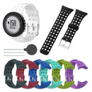 New Silicone Wrist Strap Smart Band for SUUNTO M1 M2 M4 M5 M Series White