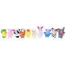 10x/Set Family Finger Animal Puppets  Baby Educational  Hand Cartoon Cloth 3C