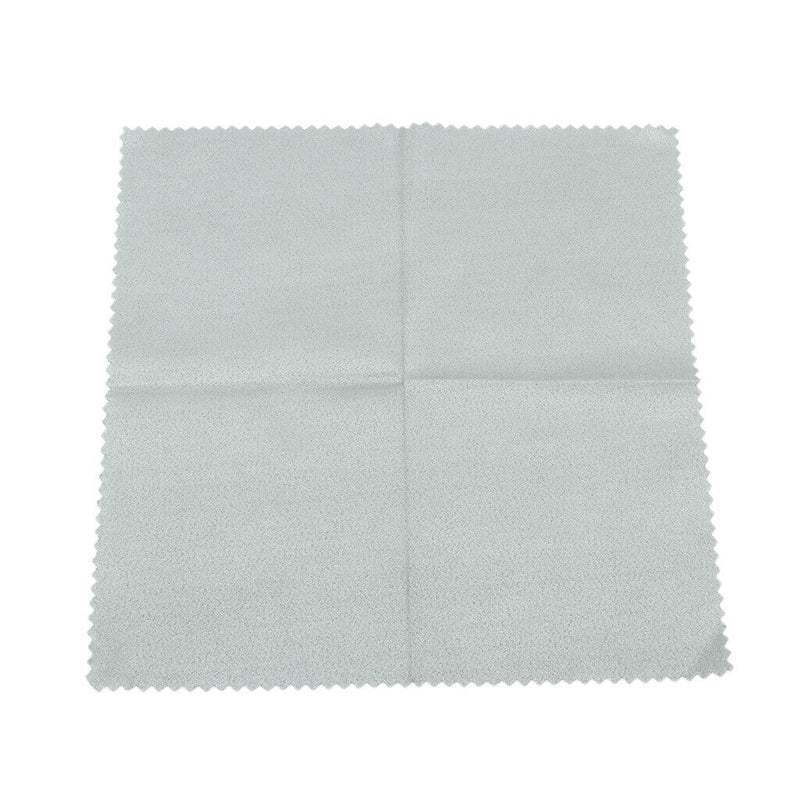 Grey Microfiber Lens Cleaning Cloth for Eye Glasses, Mobile Phone, Camera, PDA