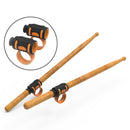 Drum Stick Control Clip Drumsticks Aid Auxiliary Hand Grip Loop Orange