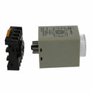 AH3-3 110VAC Power On 0-10Min 10 Minutes Delay Timer Time Relay + Socket C1K7