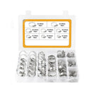 80Pcs/Set Boxed Stainless Steel Adjustable Pipe Clamp Clamp Hoop American H