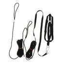 Set Of 3 8 Meters Bird Leash Anti-Bite Rope Flying Harness For Parrot Budgerigar