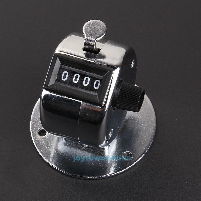 Digital Hand Tally Counter 4 Digit Number Manual Counting Golf Clicker