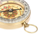 Camping Hiking Pocket Brass Golden Compass Portable Compass Navigation OutdY Hn