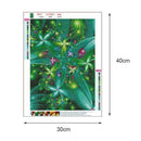 5D DIY Full Drill Diamond Painting Blooming Flower Cross Stitch Embroidery