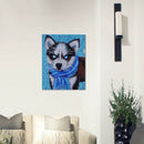 Dog Cartoon Animal Full Drill Cute Husky Dog Special Shaped Diamond Paintin G9O8