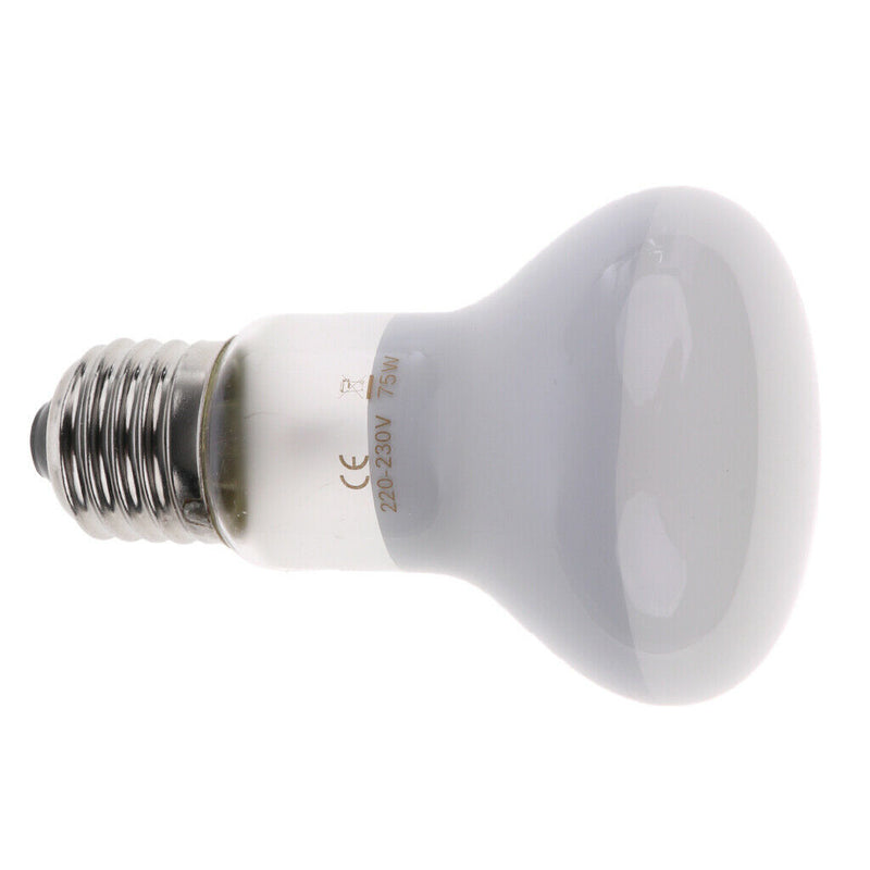 E27 UVA Heater Reptile Heat Basking Lamp Moonlight Bulb 220-240V 75W