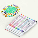 8 Color Erasable Whiteboard Marker Writing Set For Kids Painting Graffiti A P7B2