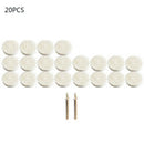 20x Polishing Head Grinding Jewelry Metal Wheels Buffing+2 Mandrels Useful JIT