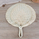 Decorative Hand Fan Straw Hand-woven Wedding Souvenir Handheld Bamboo Danc FT