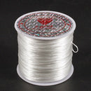 White Elastic Stretchy Crystal Line Jewelry Beading Thread Spool 100 Meters L5T2