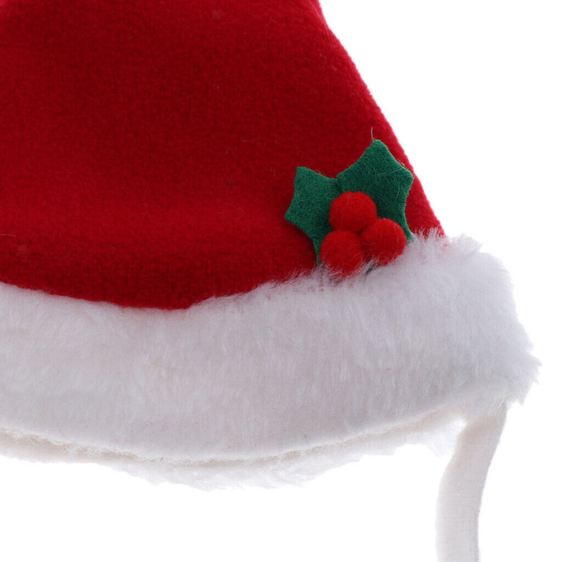 Christmas Pet Cat Dog Santa Hat Xmas Pet Puppy Dogs Headwear Costumes Photo Prop