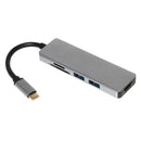 USB 3.1 Type-C HUB Splitter for Laptop PC HDMI 2 USB 3.0 SD TF Converter Adapter