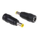 5.0x3.0mm Male to 5.5x2.1mm female dc power adapter plug for laptopOZ