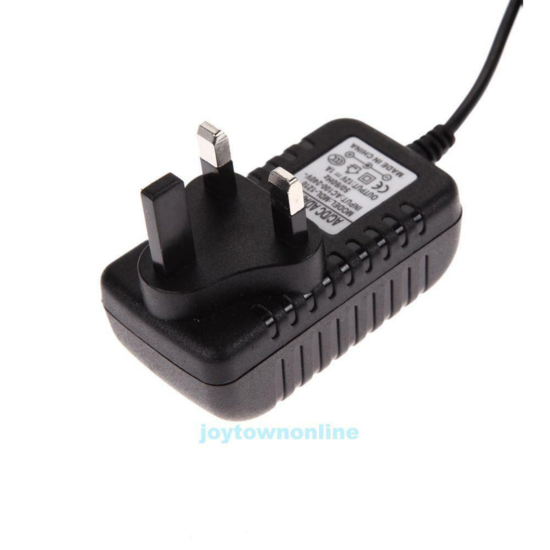 AC 100-240V Converter Adapter DC 5.5 x 2.5MM 12V 1A 1000mA Charger UK Plug