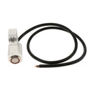 25mm Motorcycle Handlebar Headlight Fog Light Switch Stainless Steel Red