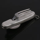 Detachable Outdoor Camping Cookware Spoon Bottle Opener Multi-function Picni Ew