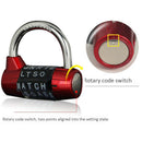 5 Letter Zinc Alloy Combination Padlock Code Password Lock Door Cabinet Dra