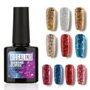 Rosalind Gel 1S P+Black Bottle 10Ml Diamond Glitter W01-29 Gel Nail Polish