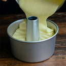 6 Inch Aluminum Alloy Round Chiffon Cake Pan Removable Bottom Hollow Chimne