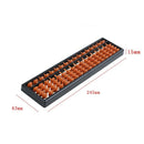 Plastic Abacus Arithmetic Abacus Kids Calculation Tool 17 digits S4C3