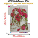 5D DIY Full Drill Diamond Painting Flower Rhinestone Cross Stitch (B856)