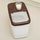 10Kg Plastic Kitchen Rice Storage Food Grain Storage Box Box Sealed Moistur