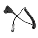 Male D-Tap to Weipu SF610 2Pin Female Plug Power Supply Cable Charging Cord