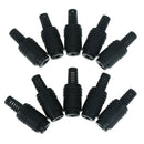 10pcs 2 pin din female plug hifi loudspeaker connectors for spea ME