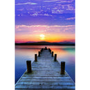 Scenery 5D DIY Full Round Drill Diamond Painting Cross Stitch Art (B922)