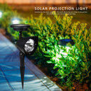 2pcs 4 LED Solar Ground Lawn Light Waterproof Pathway Garden Lighting Lamp
