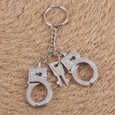 Fashion hot new key chain keychain handcuffs ring metal key hold OZ
