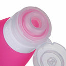Portable Travel Silicone Emulsion Points Bottling Shower Shampoo Cosmetic A Y2P1