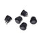 5 X Car 12V ON/OFF Round Rocker Boat Toggle Switch Push Button Black JR