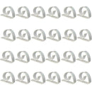 24 Pack Plastic Abs Transparent Tablecloth Clip Tablecloth Clip Table Skirt M8Z7